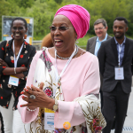 Marguerite Barankitse arrives at UWC Dilijan
