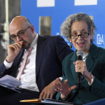 Ruth Messinger and Shamil Idriss