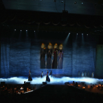 Dancers perform at the Aurora Prize ceremony