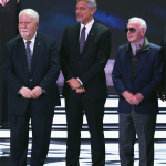 Vartan Gregorian, George Clooney and Charles Aznavour