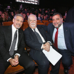 George Clooney, Vartan Gregorian and Ruben Vardanyan