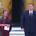 Selection Committee Member Hina Jilani and Co-Founder Noubar Afeyan