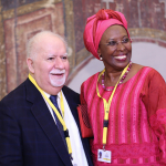 Aurora Prize Selection Committee Member and 100 LIVES Co-Founder Vartan Gregorian and Aurora Prize F