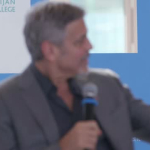 George Clooney answers questions about Not on Our Watch