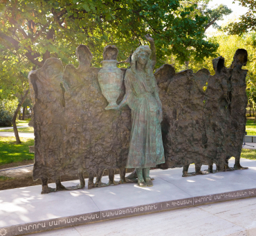 Memorial to Aurora Mardiganian and the Martyrs of the Armenian Genocide Unveiled in Yerevan main image