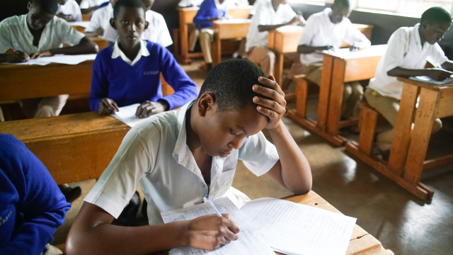 Students of Maison Shalom, Aurora Prize Laureate Marguerite Barankitse's project